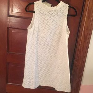 ZARA Mod Style Lace Shift Dress Size L!